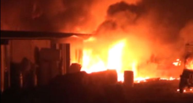 हेटौंडाको साबुन उद्योगमा आगो लाग्यो, १० घण्टापछि नियन्त्रणमा