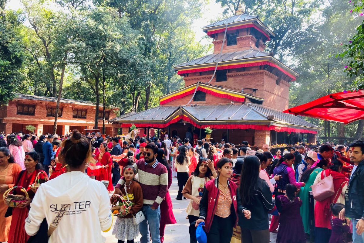 चैते दसैँमा बागलुङ कालिकामा ४२ लाख भेटी संकलन