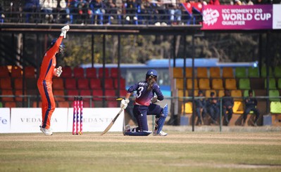 महिला टी-२० विश्वकप ग्लोबल छनोट: नेदरल्यान्ड्ससँग नेपाल २ रनले पराजित