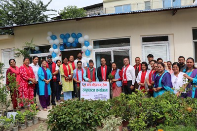 बुढानीलकण्ठ स्वास्थ्य चौकीमा नेत्र बाहिरङ्ग सेवा सुरु