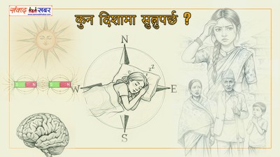 कुन दिशामा सुत्नुपर्छ ?