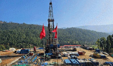 चीनको प्रारम्भिक प्रतिवेदनः दैलेखमा ११२ अर्ब घनमिटर प्राकृतिक ग्याँस