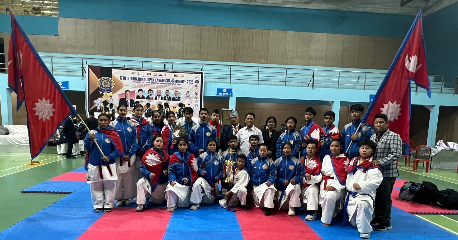 अन्तर्राष्ट्रिय कराते प्रतियोगितामा विजेता भारत, उपविजेता नेपाल