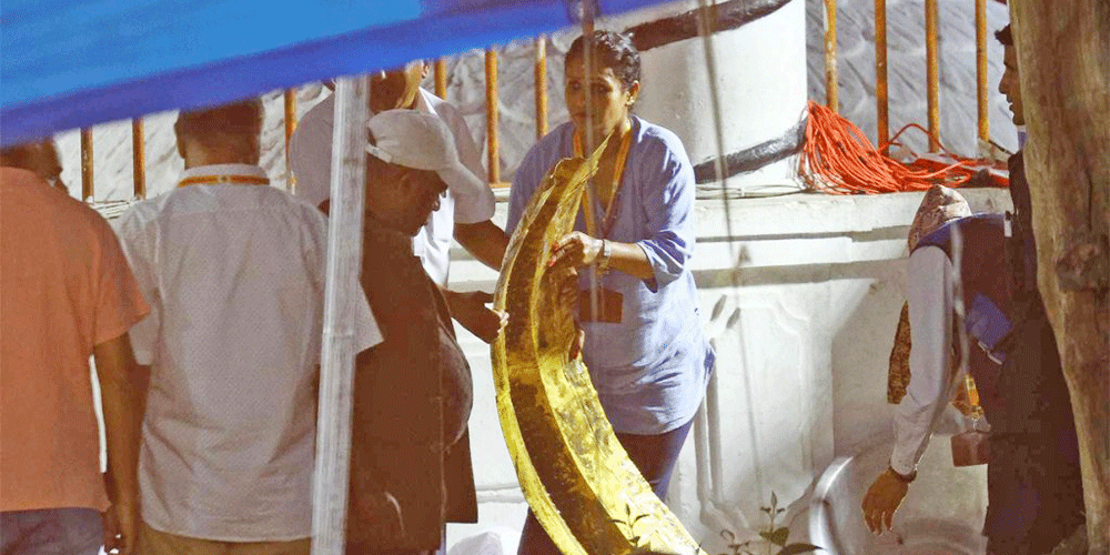 पशुपतिमा पुन:स्थापित भयो सुनको जलहरी