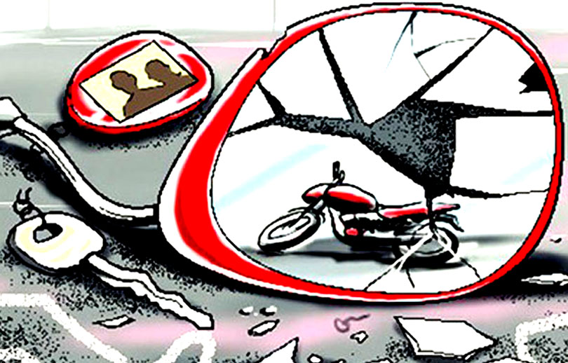 तारकेश्वरमा मोटरसाइकल दुर्घटना हुँदा एक जनाको मृत्यु